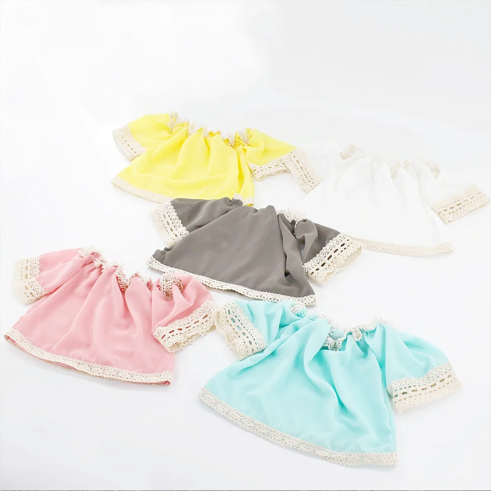 Baby Girl Clothes Newborn Photography Prop Dress Strapless Shoulder Flower Lace Skirt Outfit Infant Photo Shoot Suit Accessories