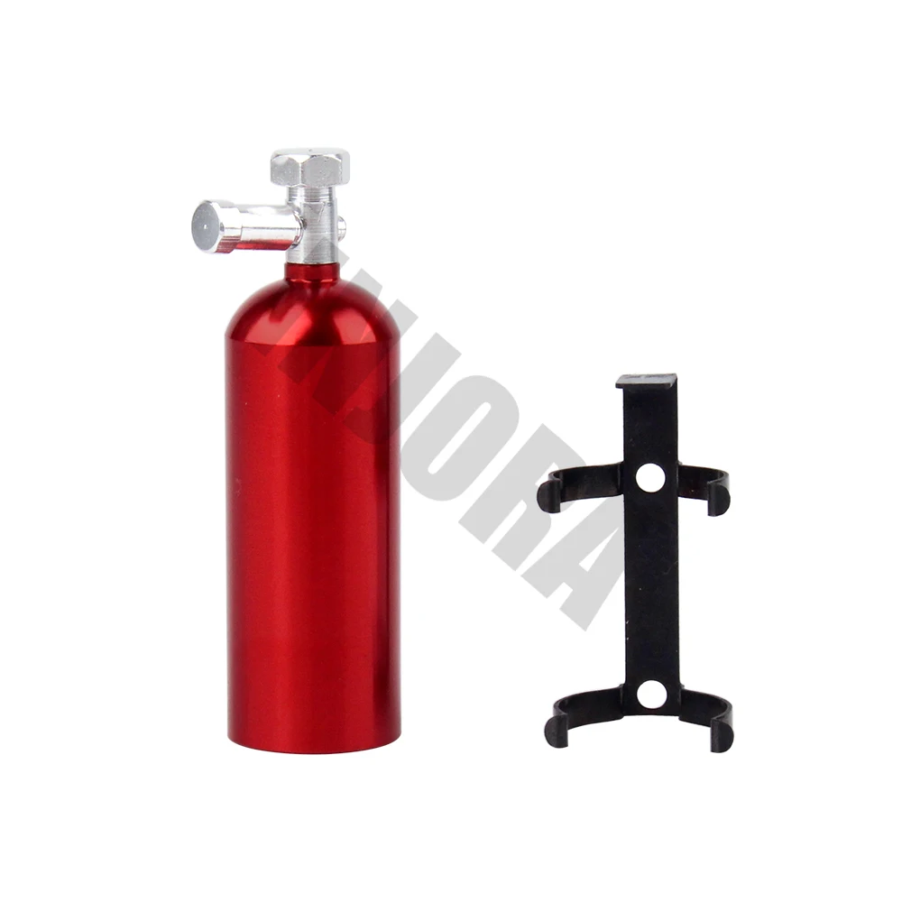 RC Car Metal Fire extinguisher for 1/10 RC Rock Crawler Axial Wraith SCX10 90046 RR10 D90 TRX-4 TAMIYA CC01 KM2