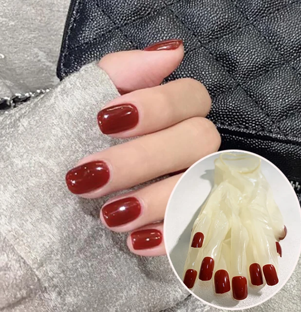 1 paio di materiale in lattice naturale kigurumi zentai costume da maschio a femmina di media lunghezza olio lucido bondage guanti per unghie in lattice