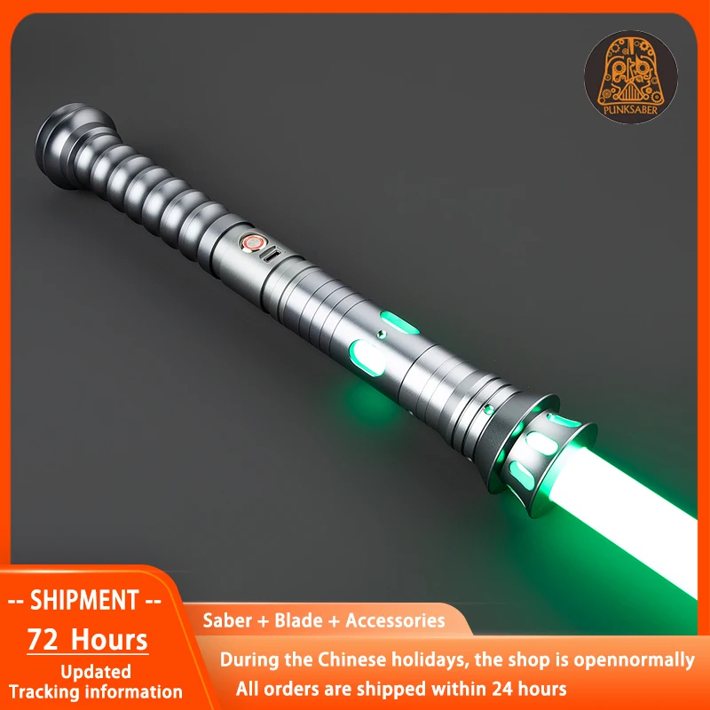 

PunkSaber Lightsaber Neopixel Jedi Laser Sword Heavy Dueling Sensitive Smooth Infinite Changing Hitting Sound Light Saber Toys