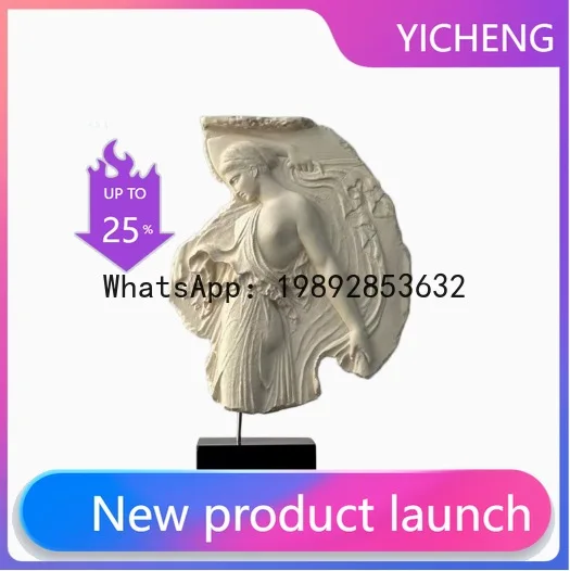 

PYJ Modern Home Italian Light Luxury European Sculpture Serving Wine Muse Ornament Hall Coffee Table Decoration