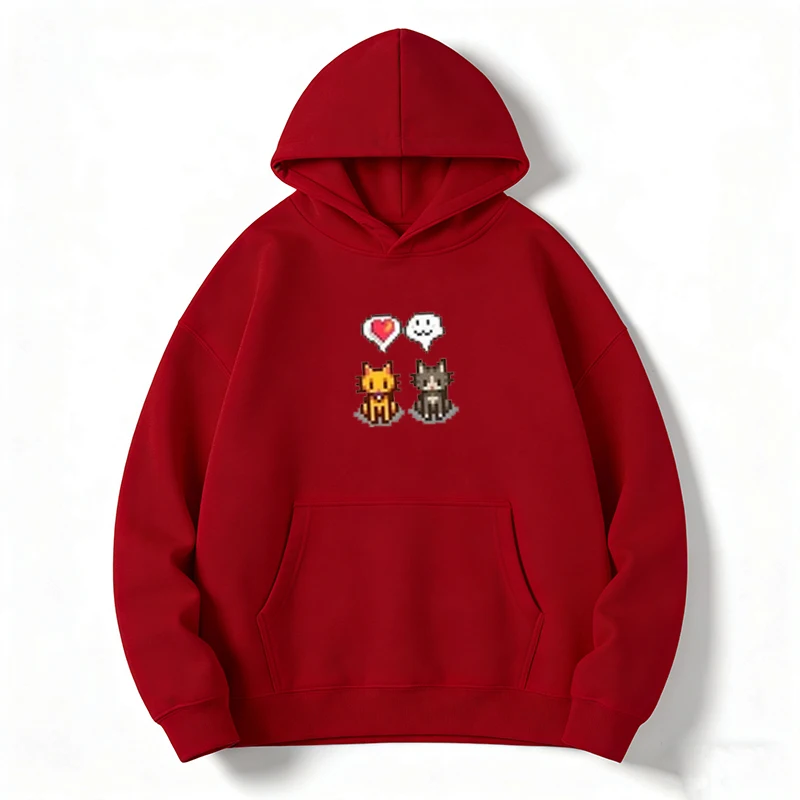 スターデューバレー フード付きスウェットシャツ スターデューバレー グラフィック パーカー パーカー 女性服 漫画 ゲームプレーヤー ギフト 女性用プルオーバー