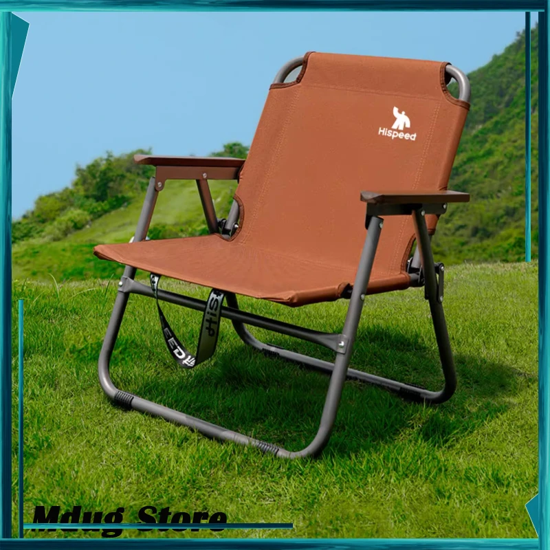 

Hiking Adults Camping Chairs Folding Travel Folding Balcony Camping Chairs Armchairs Backrest Cadeira De Praia Beach Accessory