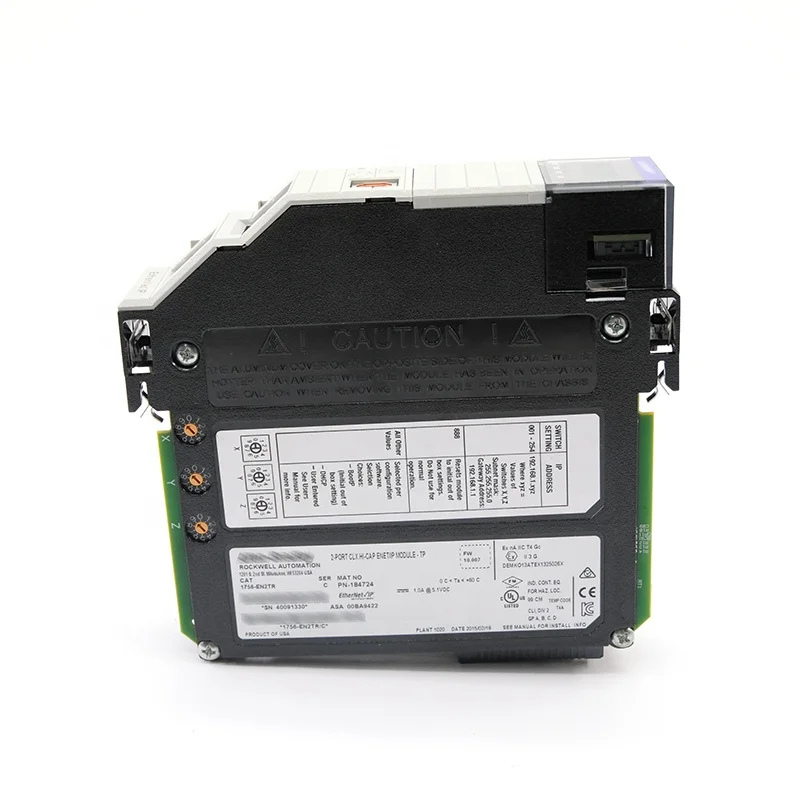 PLC Input Module 1756EN2T PLC Programmable Controller Module 1756-EN2T