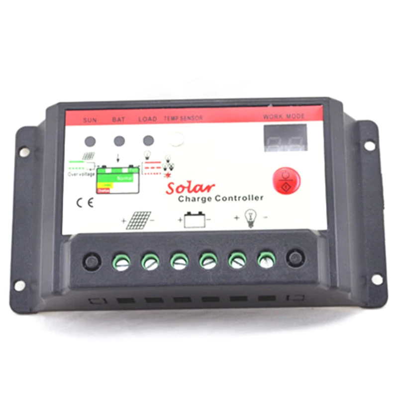 20A 12V 24V PWM Solar Panel Charger Controller Seal GEL AGM Battery Charger Regulators PV Street Light Lamp Control