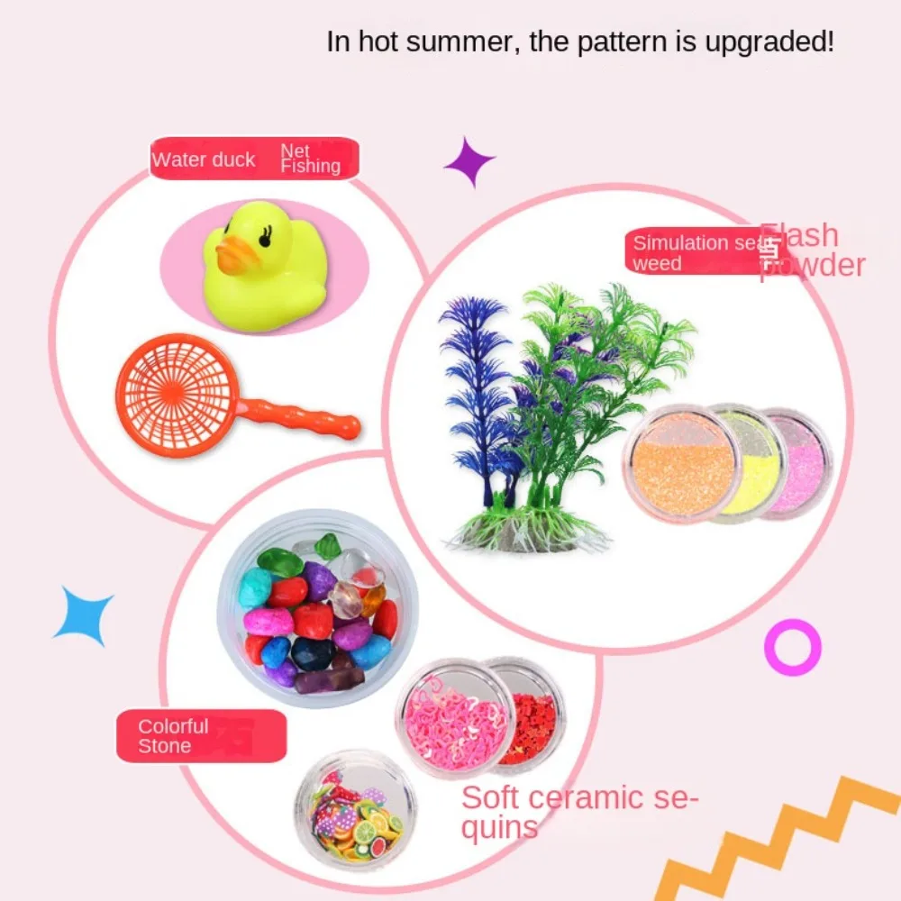 

DIY Material Set Magic Water Baby Handmade Craft Kit Magic Water DIY Set Special Pigment Colorful