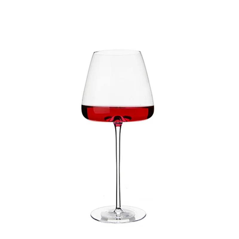 2pcs High-end Goblet Red Wine Glass Kitchen Utensils Water Grap Champagne Glasses Bordeaux Burgundy Wedding Square Party Gift