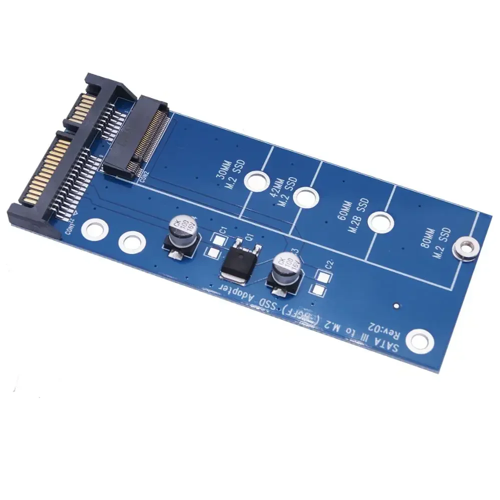 Adapter Expansion Card HDD Enclosure M.2 NGFF B KEY SSD To SATA 2230 2242 2260 2280M2 NGFF To SATA 3.0 Hard Disk Converter