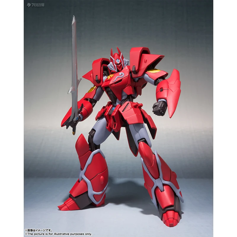 BANDAI Original GUNDAM ROBOT Series PANZER WORLD Galient The Robot Spirits Anime Action Figure Model Gifts In Stock