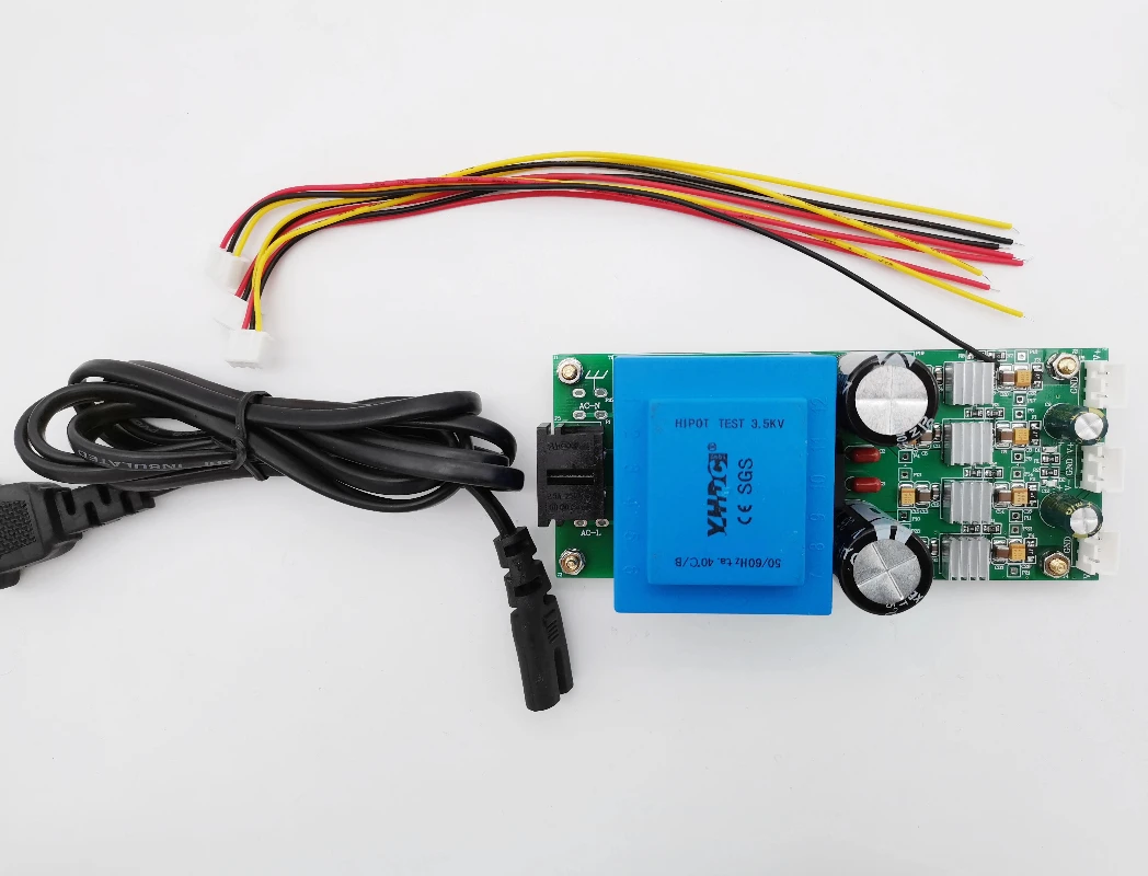 ACDC Linear Power Supply 220V to Positive and Negative Voltage Dual Power Supply 1mV Ultra-low Ripple Precision Amplifier