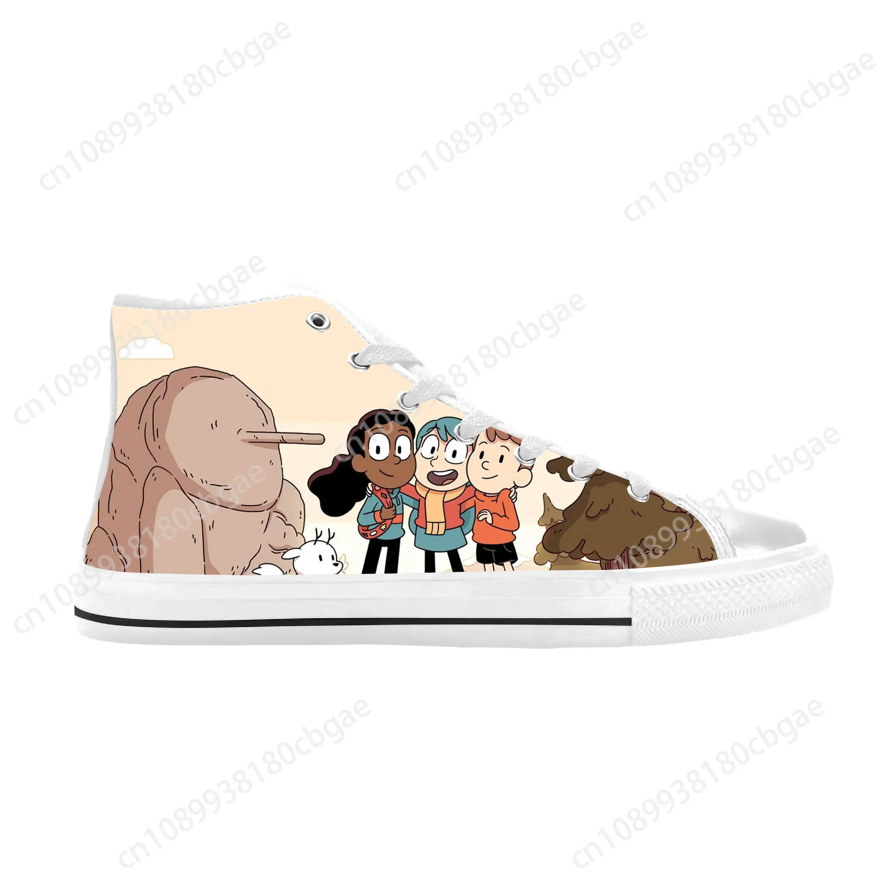 

Hildas Anime Cartoon Manga Comic Funny Fashion Casual Cloth Shoes High Top Comfortable Breathable 3D Print Men Women Sneakers