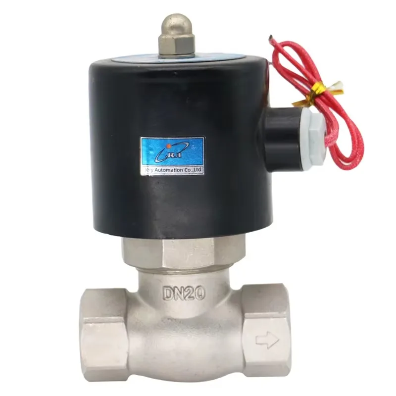 

2L200-20S(US20S) High Pressure AC220V 3/4inch 2/2-Way Stainless Steel Steam Air Oil Water Solenoid Valve