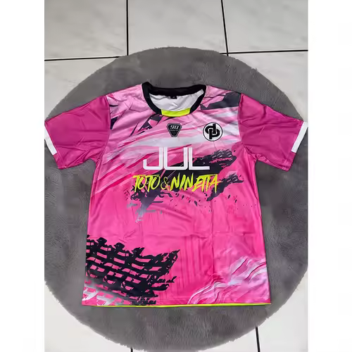 Maillot JUL Toto Ninetta Printed Jersey Men's and Women's Breathable Football T-Shirt Adult Children's Short-Sleeved T-Shirt - Image 2