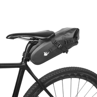Bolsa trasera para ciclismo al aire libre de 4L, bolsa trasera para bicicleta, accesorio para ciclismo, bolsa para SILLÍN de bicicleta impermeable, bolsa para asientos de bicicleta plegable portátil