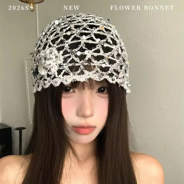 Fresh and Sweet Bow Fisherman's Hat for Women: Summer Country Style, Breathable, Soft, Versatile, Wide-Brimmed Sun Protection Ha