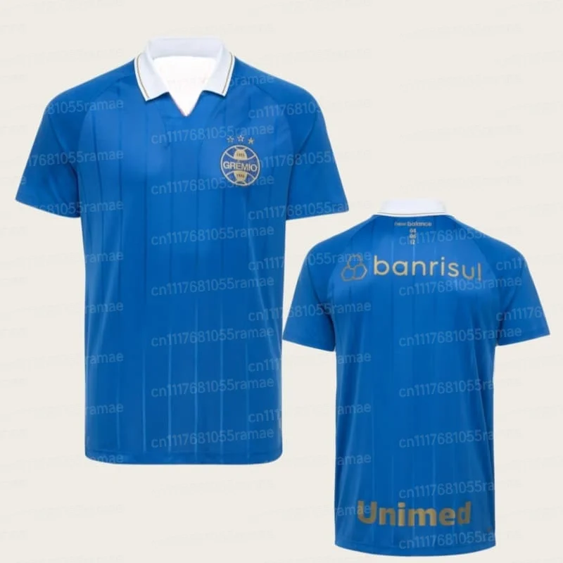 Gremio 2026-2027 Saison Trikot Kurzarm Fußballshirt, 3D-Druck Atmungsaktives Schnelltrocknendes Fan-Sportoberteil im Familienstil – Detail 5