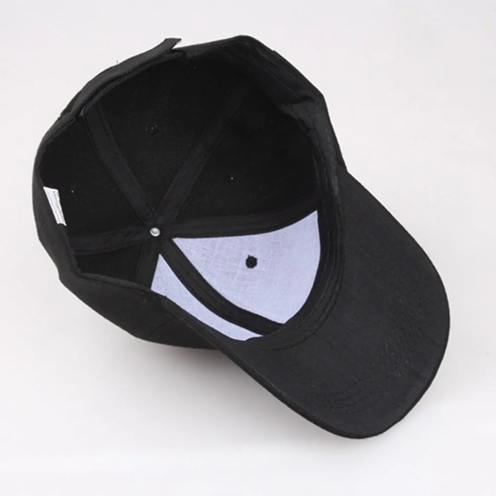 

Unisex Cotton Peaked Baseball Cap Low Profile Adjustable Snapback Hat Sun Protection Hat Casual Outdoor for Men Women