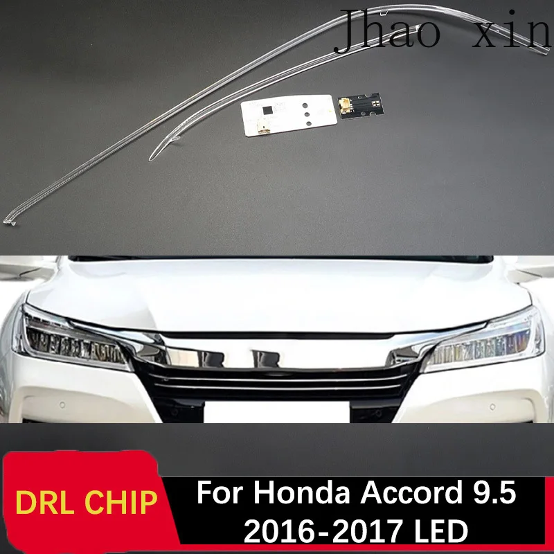 White Light Circuit Board Angel Eyes for Honda Accord 9.5 2016-2017 LED Car Headlight DRL CHIP Lamp Tube Ballast Module DRL Lamp