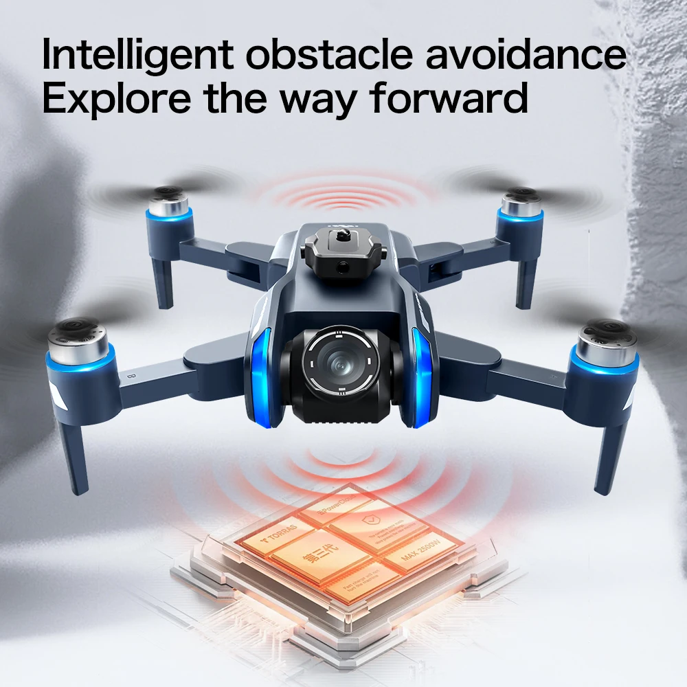 ل Xiaomi XT808 GPS الطائرة بدون طيار المهنية 8K HD كاميرا مزدوجة فرش السيارات 5G WIFI FPV شاشة قابلة للطي عرض أجهزة الاستقبال عن بعد لعبة