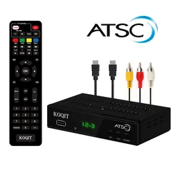 Smart Universal Remote ATSC TV Tuner Analog Digital Converter Box USB DVR Recorder For Tv Terrestrial Digital Broadcast Receiver