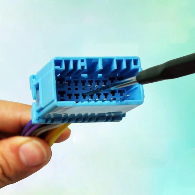 XA6H Plug Terminal Remove Tool Keys Pin Car Electrical Wire Crimp Connector Extractor view 2