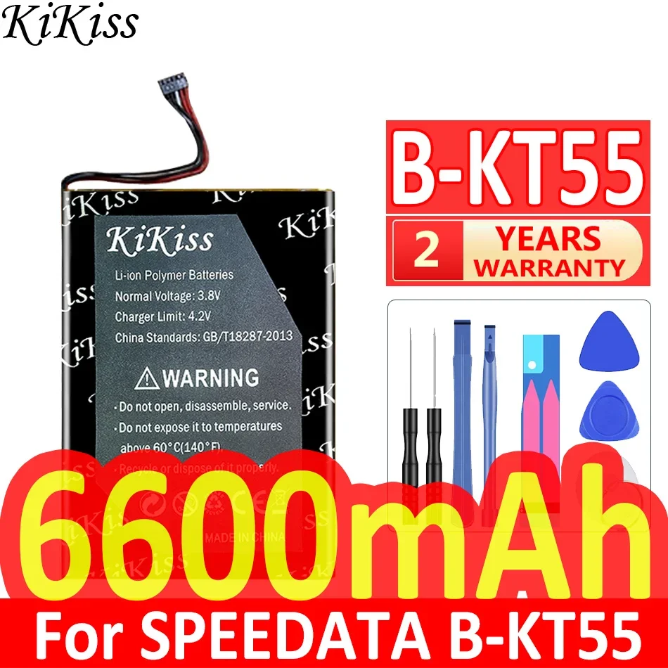 

Мощный аккумулятор KiKiss емкостью 6600 мАч BKT55 для мобильного телефона SPEEDATA B-KT55