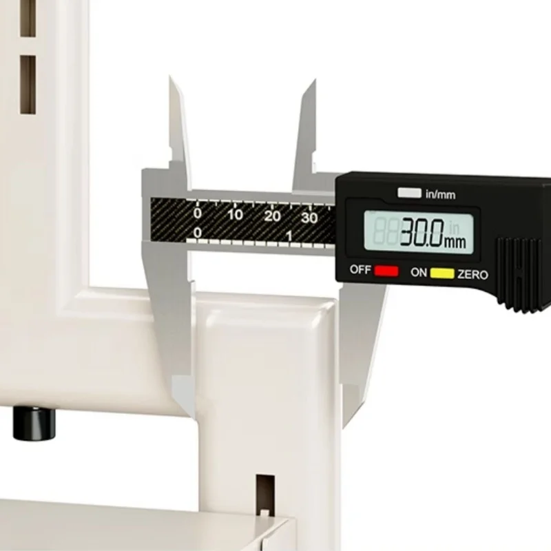 Small Household Oven Microwave Shelf Floor-to-Ceiling Kitchen Storage Rack Above Refrigerator