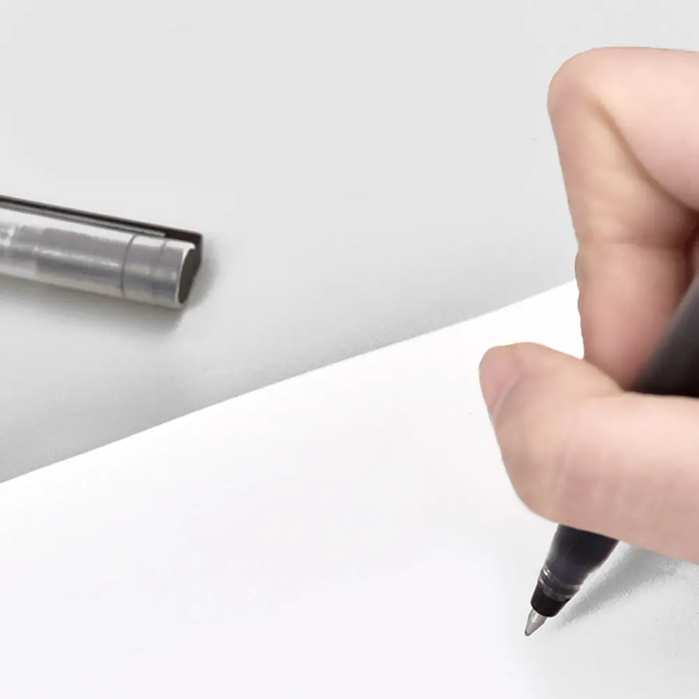 

10Pcs Large Capacity Gel Ink Pens 0.5mm Smooth Writing Premium Ink 60000 Characters No Leak Office School Stationery Writing Pen