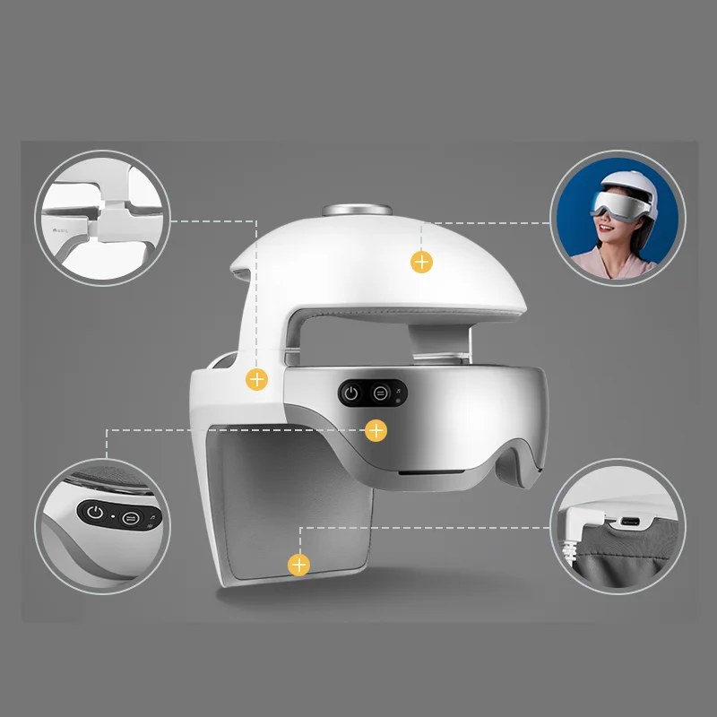 Excellent Quality Stress Relief Massager Electric Vibration Head Massager for Dark Circles and Relife Headache