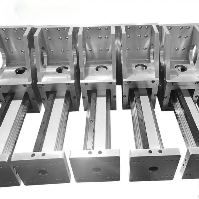 CNC Machine Tool Accessory Guide Rail Hot Selling Linear Guide Rail Rack And Small Gear Sliding Z-axis Lifting Module Worktable