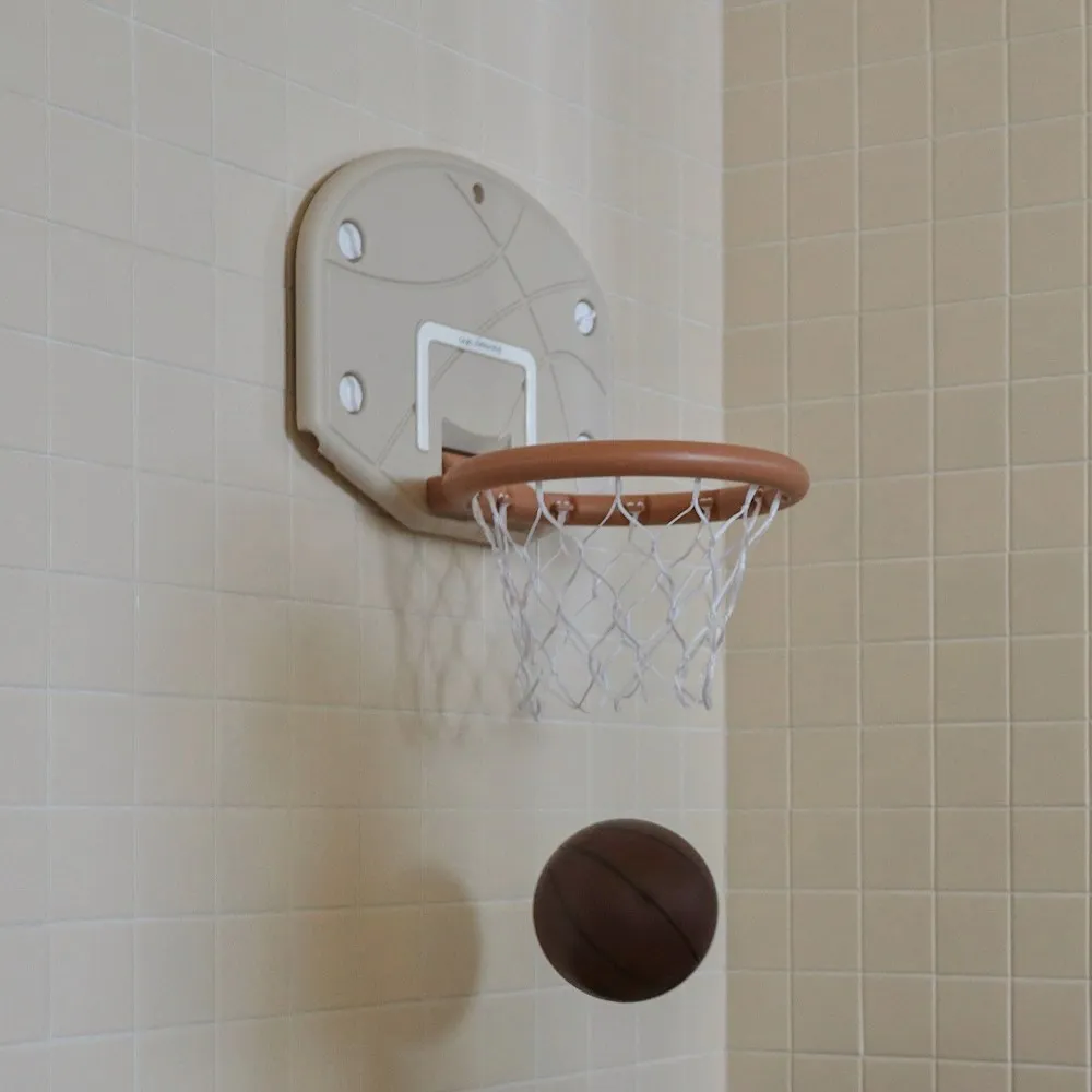 Children's suction cup basketball frame indoor baby basketball stand