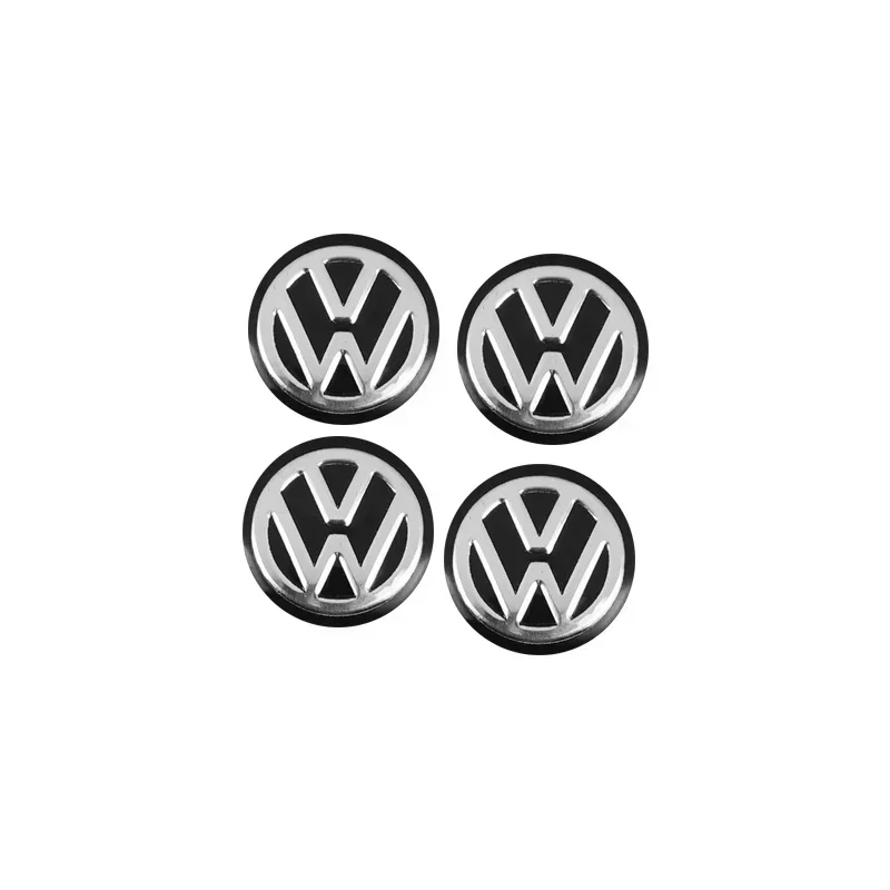 Car Metal Emblem Stickers Auto Remote Key Logo For VW GTI Polo Golf Passat Tiguan Arteon Touareg Taigo Caddy Jetta Beetle Sharan view 3