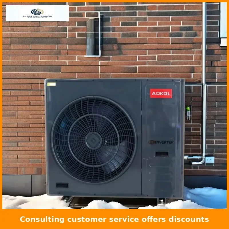 European New Energy 8 kW R32 Single-Function Heat Pump, Chinese Domestic Hot Water Heat Pump, Air-Source Heat Pump, Inverter