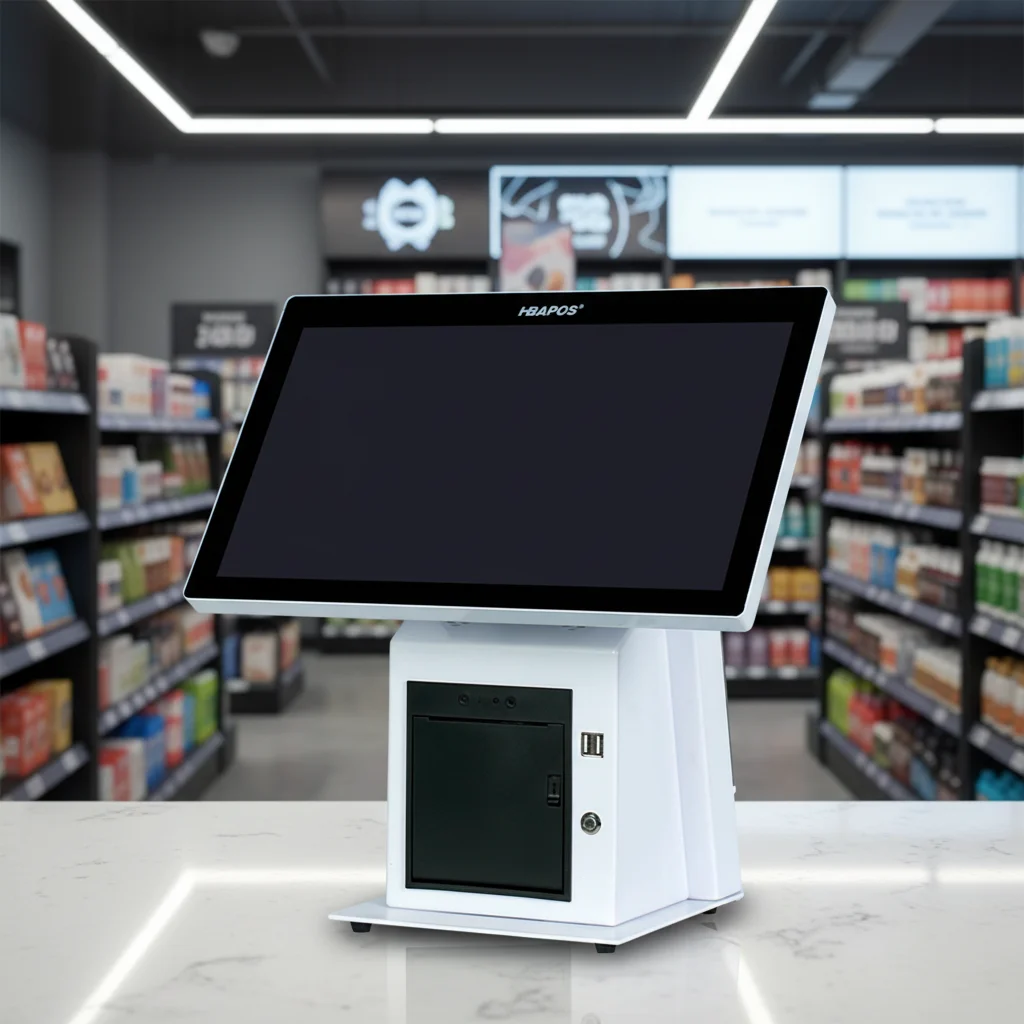 

ATV&UTV15" 15.6" Set Printer Scanner Cash Drawer All in One Pos System Cash Register Machine Retail Restaurant Ordering POS Devi