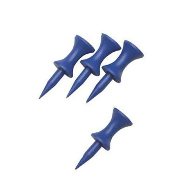 

20pcs 37Mm Castle Tees Blue Golf Pegs Plastic Golf Tees Durable Lightweight 37Mm Tee For Golfers Great Gift For Lovers