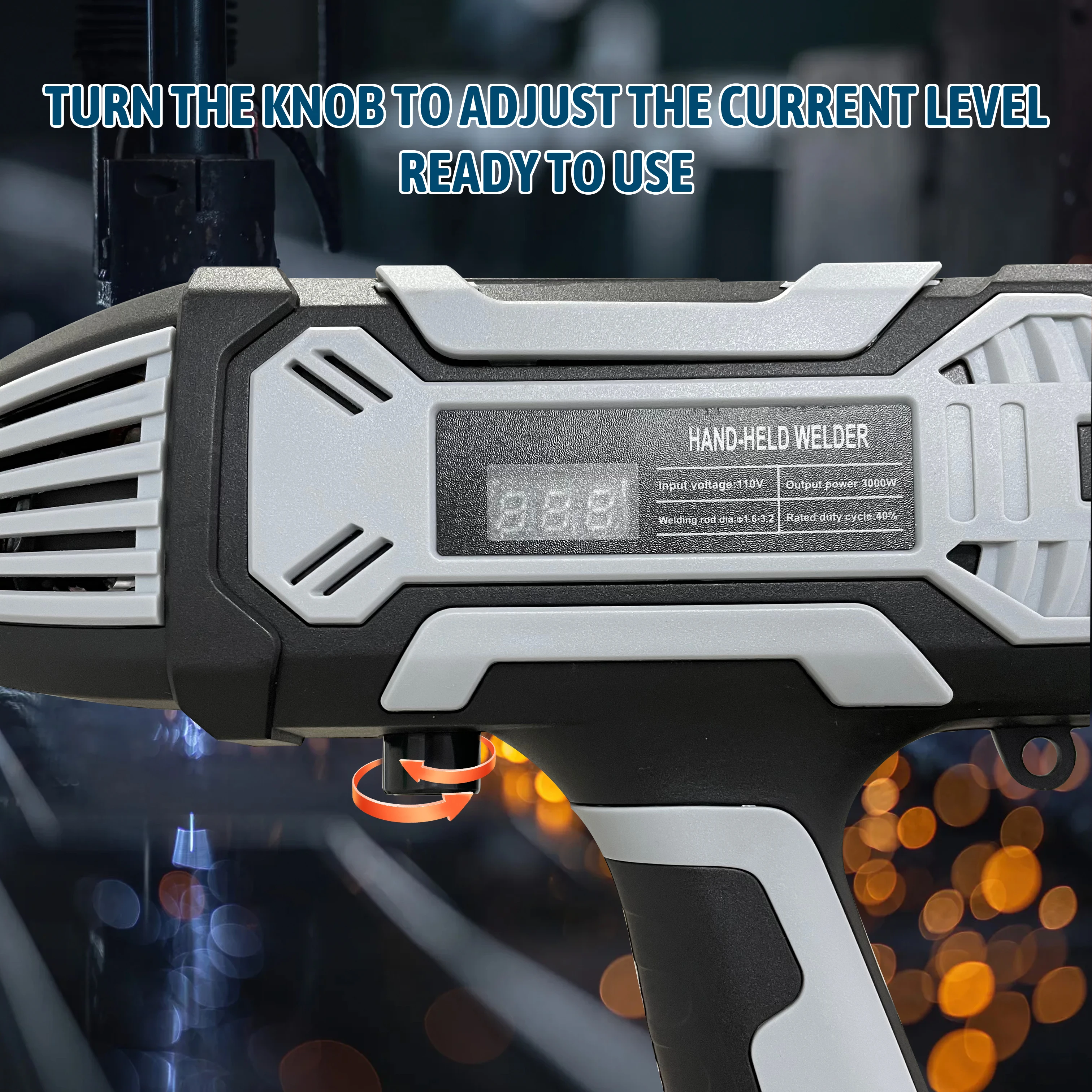 Handheld Welder, Portable Arc Welding Torch, Portable Arc Welding Torch for 1/16“-1/8” Welding Rods, Welding Tool Kits