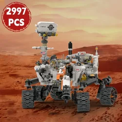 MOC High-tech Perseveranced Mars Rover Model Building Blocks Space Curiosityed Rover Exploration Car Bricks Toys Xmas Gifts