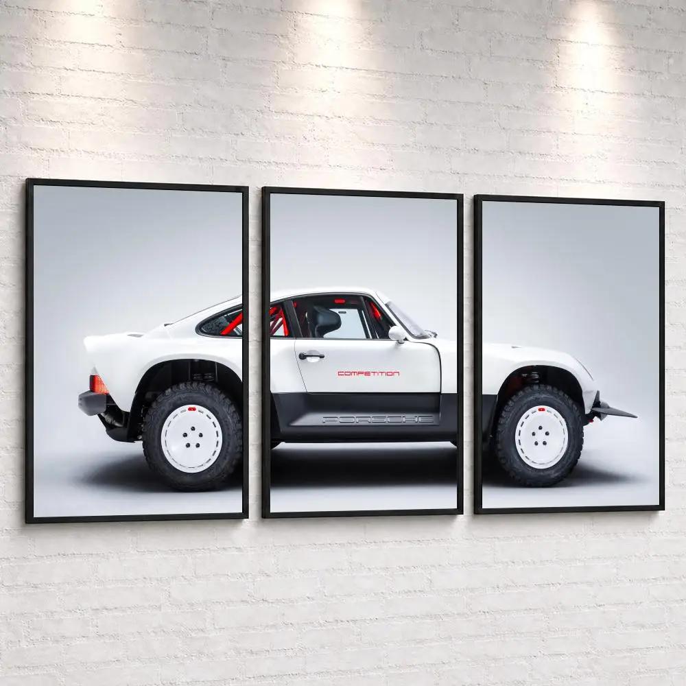 All-Terrain Off-Road Vehicles Painting Calligraphy Canvas Poster Set Wall Artwork Prints for Bedroom Living Room Home Decor Gift