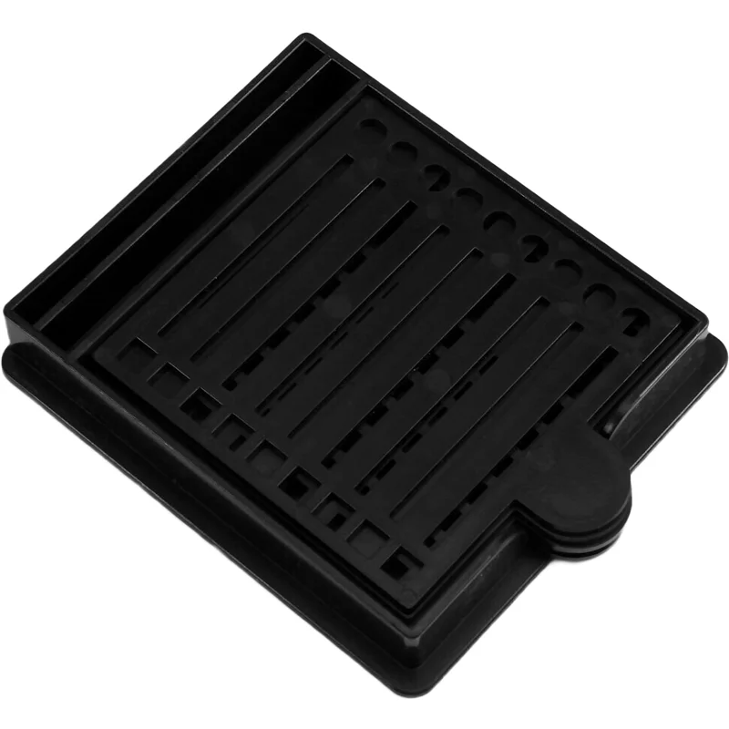 【Caccia di prezzo! !】Dispenser per appunti autoadesivo con stencil integrato per blocco note da 3 x 3 pollici, porta appunti e clip