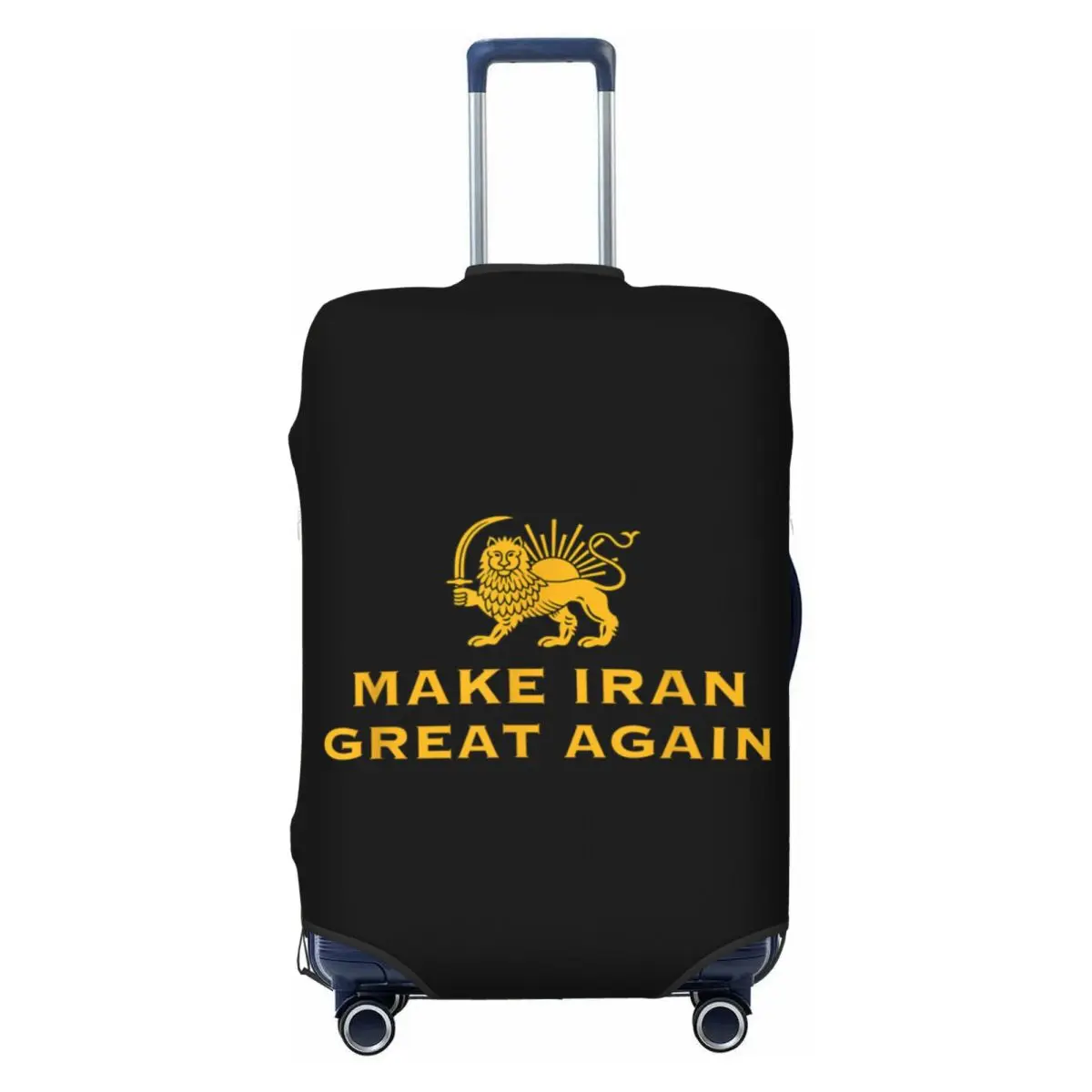 Make Iran Great Again Suitcase Cover Travel Protector Flight Strectch Luggage Supplies