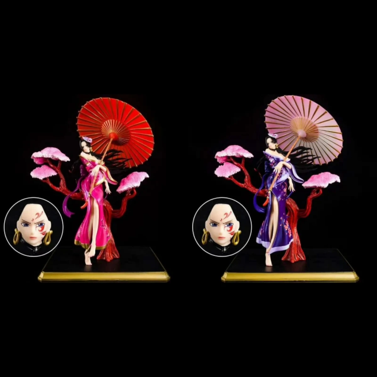 

30 см цельный Боа Хэнкок Кабуки Вер змея принцесса аниме фигурка красный/фиолетовый модель статуя