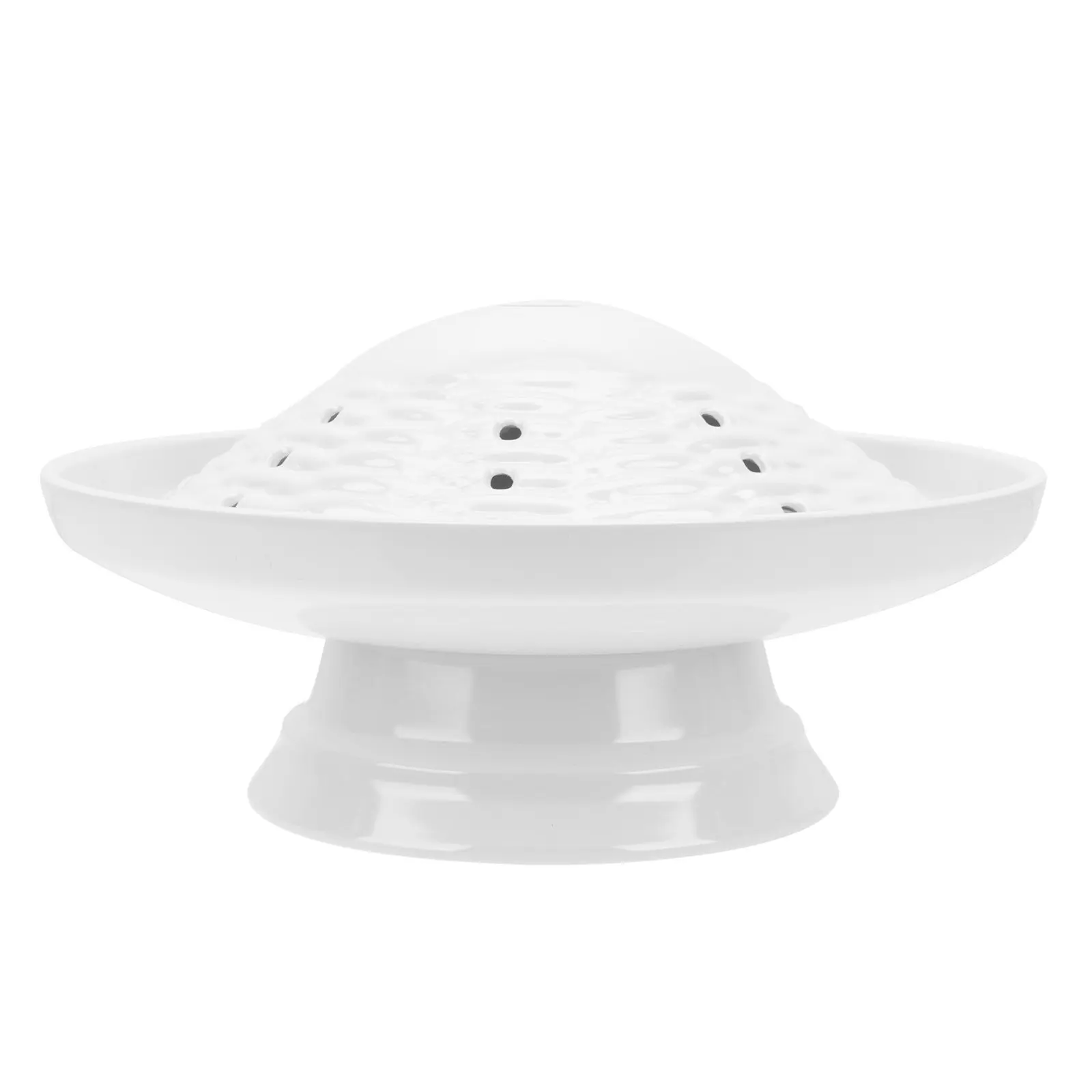 

Premium Serving Tray with Smoke Effect Creative Food Plate for Hotpot Seafood Meat Lovers Ideal Catering Home Use Sturdy Compact