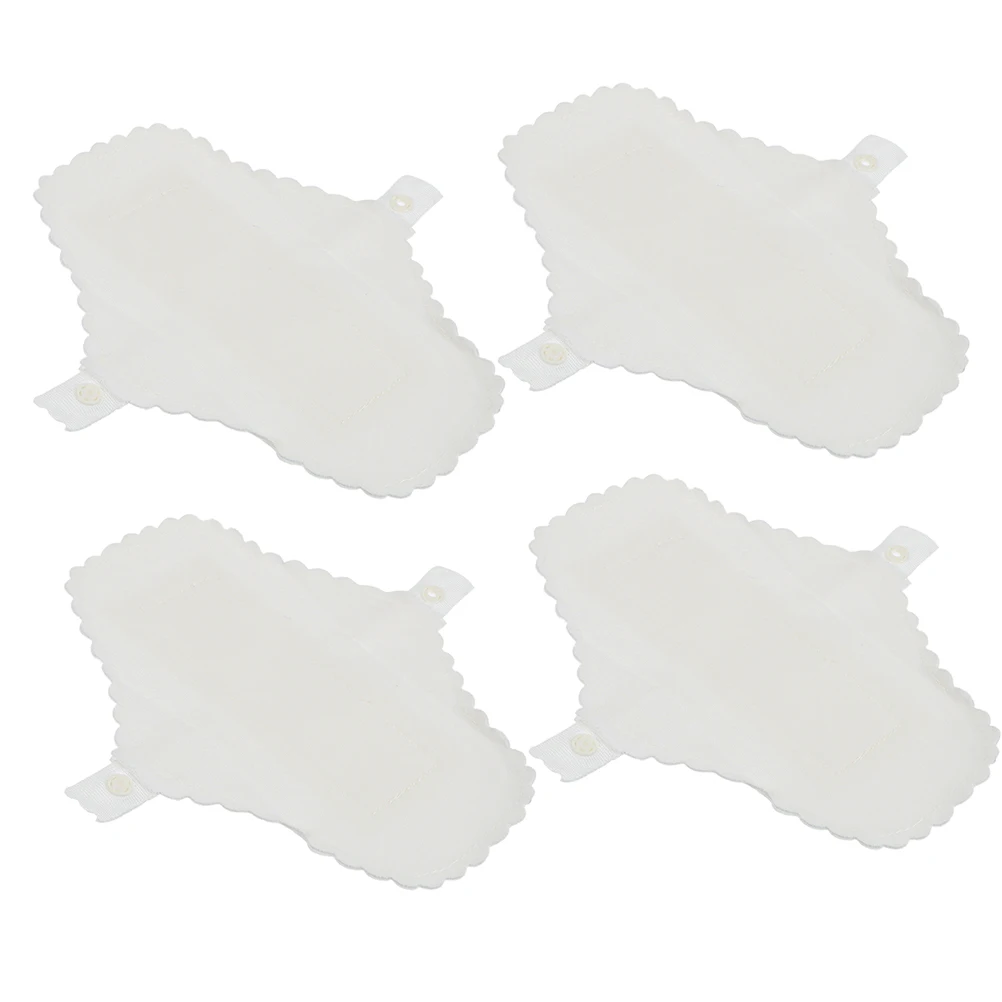 

4 шт. многоразовые моющиеся менструальные прокладки, дышащие гигиенические прокладки, водонепроницаемые прокладки для периода, прокладки для трусов, беременность после родов