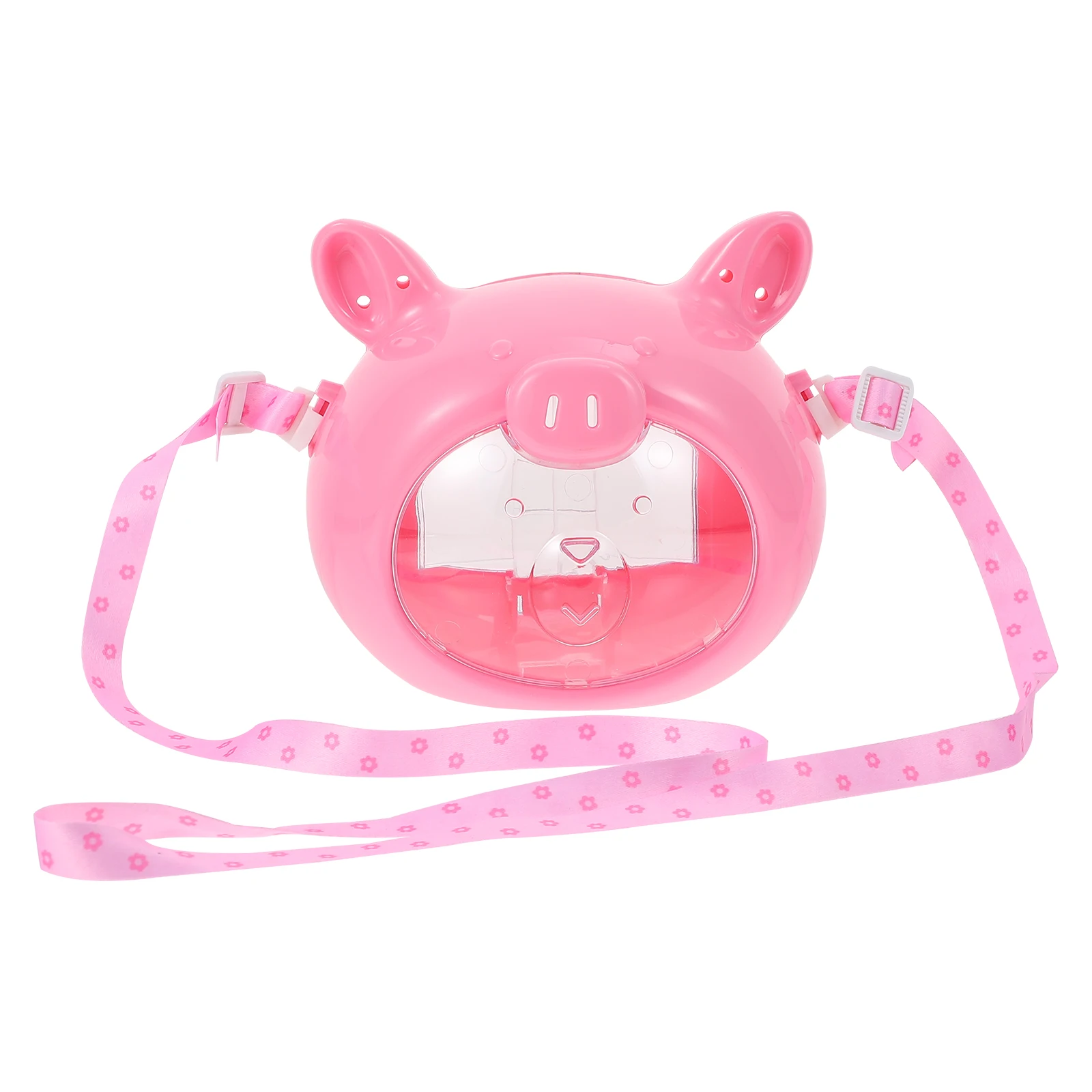 

Pig Shaped Pet Carry-Out Box Durable Hamster Carrier Cage for Guinea Pig Chinchilla Squirrel Outdoor Travel Hedgehog for Camping