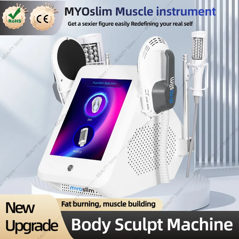 

MYoslim Vacuum Inner Ball Roller 360 Degree Rolling Cellulite Massage Weights Loss Machine Body Muscle Body Slimming Fat Removal
