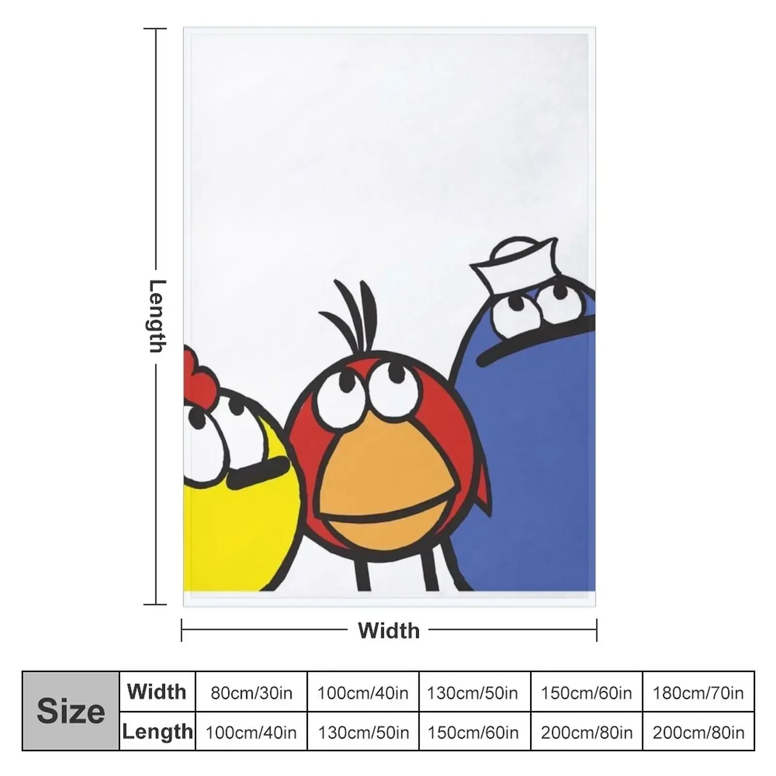 Peep and the Big Wide World Throw Blanket