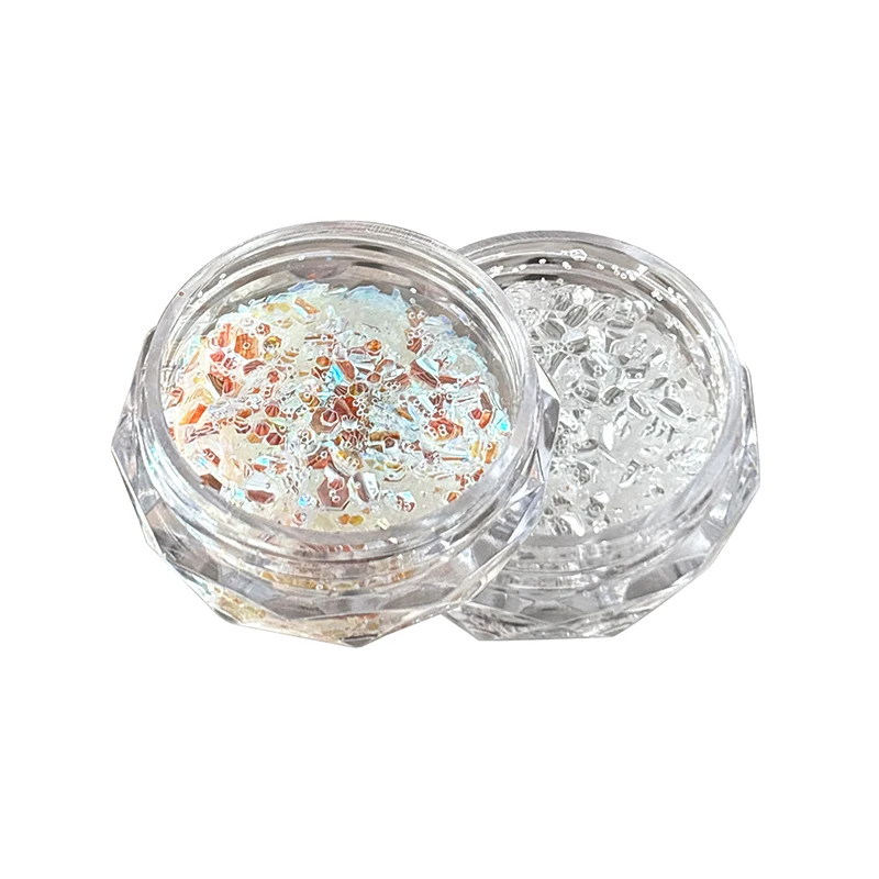 1 Box Mini Sparkling Nail Glitter Funkelnde Nageldekoration Nagelsalon Design Zubehör DIY Nail Art Design