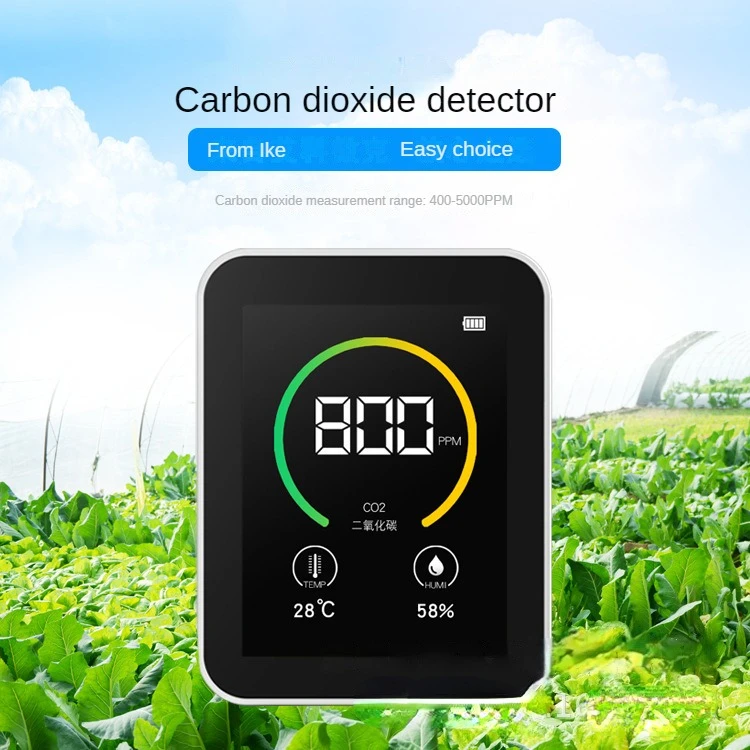 

Carbon dioxide CO2 detector gas concentration detection TFT color screen temperature and humidity detection