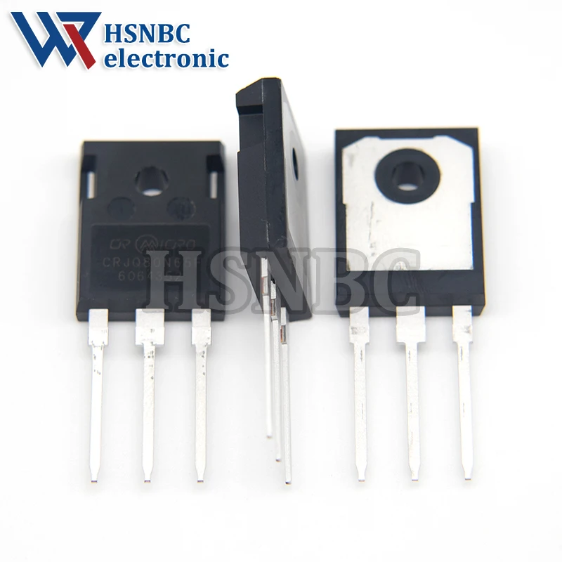 10 قطعة/الوحدة CRJQ80N65F 80N65 TO-247 40A 650V N-قناة الطاقة MOSFET الترانزستور 100% جديد الأصلي