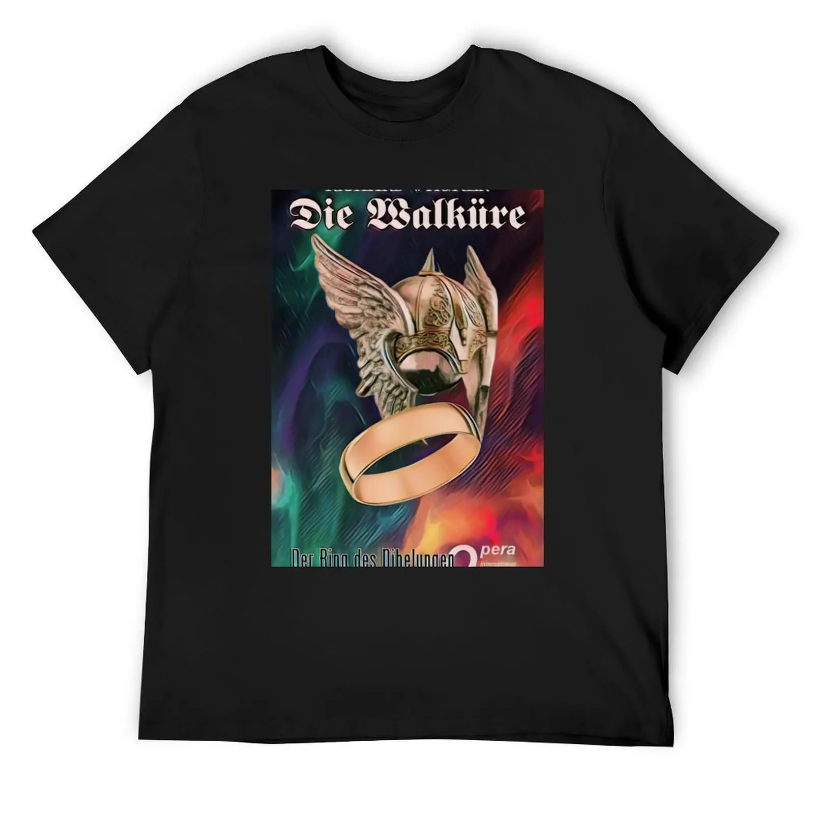 

OPERA POSTER: RICHARD WAGNER'S DIE WALKRE T-Shirt kawaii clothes luxury t-shirt summer top mens big and tall t shirts